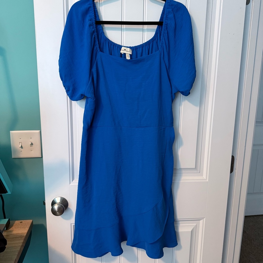 Derek Heart Blue Dress size 1X
